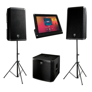 Ipad jukebox inkl. højtalere (80 pers.)