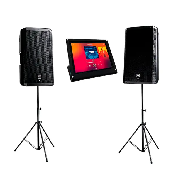 ipad jukebox inkl. hoejtalere 50 personer1