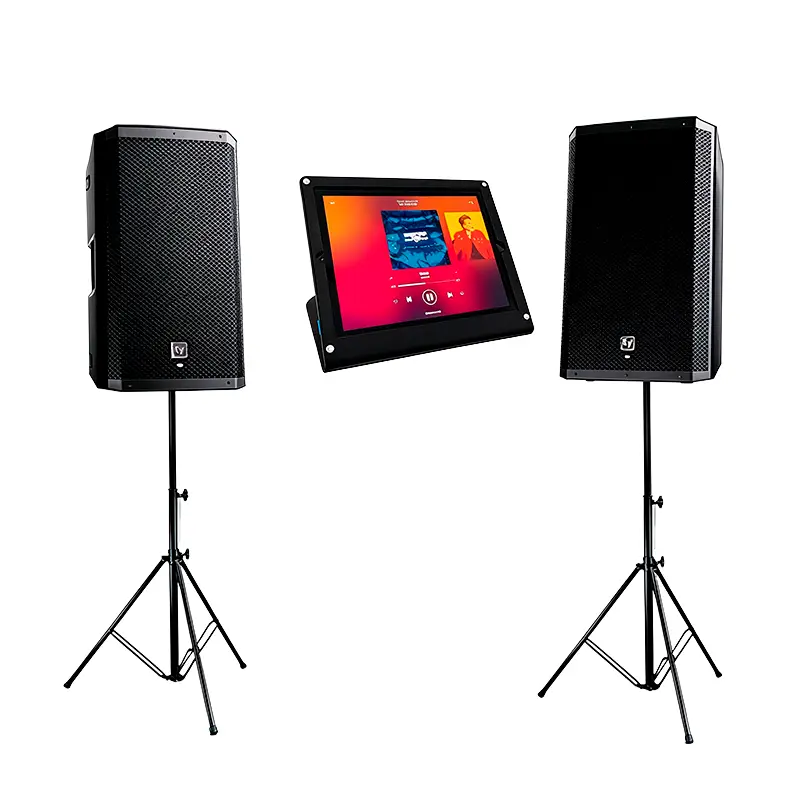 Leje af jukebox til fest – priser, levering og alt du skal vide 1 ipad jukebox inkl. hoejtalere 50 personer1