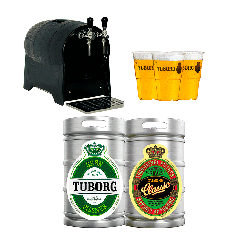 Fadoelspakke – Tuborg Classic Kronenbourg Blanc 2 Haner
